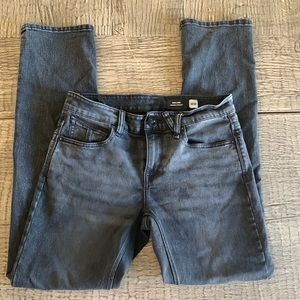 Mens Volcom “easy enzyme grey” jeans, Solver modern straight fit, size 29x30